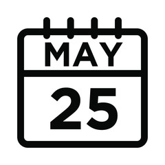 05-May - 25 Line Icon