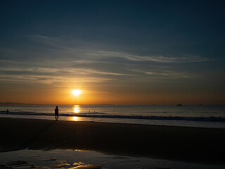 Sunrise, beach,  Mui Ne, Vietnam