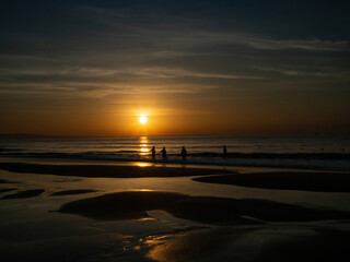 Obraz premium Sunrise, beach, Mui Ne, Vietnam