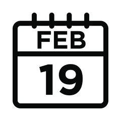 02-Feb - 19 Line Icon