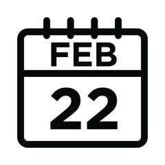 02-Feb - 22 Line Icon
