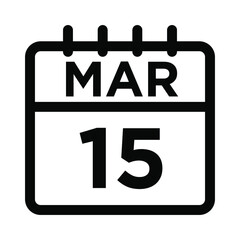 03-Mar - 15 Line Icon