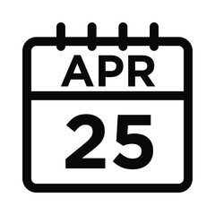 04-Apr - 25 Line Icon