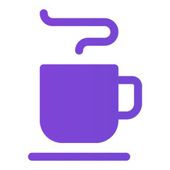 coffee gradient icon