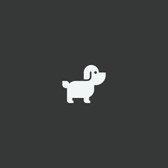 small dog vector