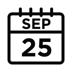 09-Sep - 25 Line Icon