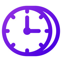 time icon illustration