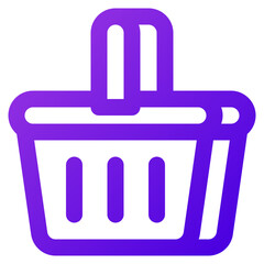 basket icon illustration
