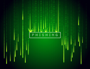 phishing protection green code shield computer