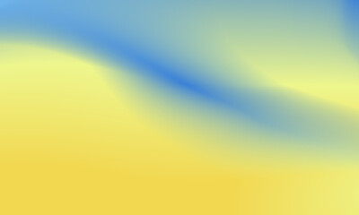 Beautiful blue and yellow color gradient background