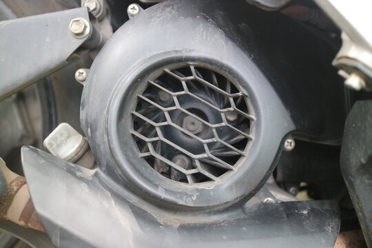 engine fan on matic motorcycle
