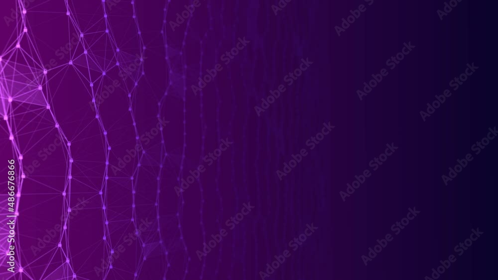 Poster animated background frame. spiral moving wave design with glowing lock. digital protection. informat