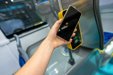 Bus ticket NFC payment device