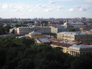 Fototapeta na wymiar view of st. petersburg