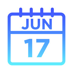 06-Jun - 17 Line Gradient