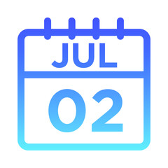 07-Jul - 02 Line Gradient