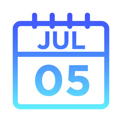 07-Jul - 05 Line Gradient