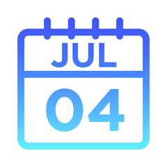 07-Jul - 04 Line Gradient