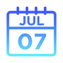 07-Jul - 07 Line Gradient