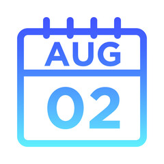 08-Aug - 02 Line Gradient