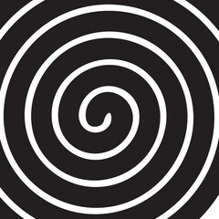 Hypnotic Spiral Background