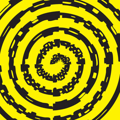 Hypnotic Spiral Background