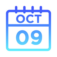 10- Oct - 09 Line Gradient