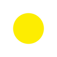 Sun icon. Solar symbol. Vector illustration isolated on white background. EPS 10