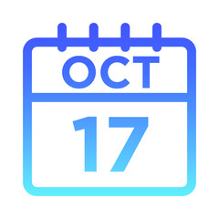 10- Oct - 17 Line Gradient