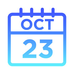 10- Oct - 23 Line Gradient