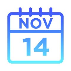 11- Nov - 14 Line Gradient