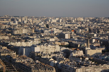 view from the eiffel tower