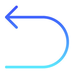 Arrow 44 Line Gradient