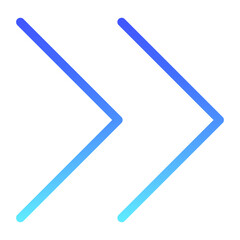 Arrow 65 Line Gradient