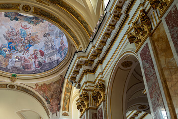 Isernia, Molise. The Cathedral of St. Peter the Apostle