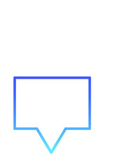 chat 10 Line Gradient