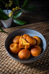 Delicious Snacks Dessert Fried Pumpkin Baba