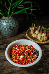 Hunan Cuisine Fish Head with Chopped Peppers