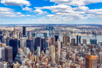 New York City Skyline or Cityscape, USA