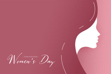 happy womens day beautiful background design