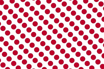 Geometric pattern in the colors of the national flag of Japan. The colors of Japan.