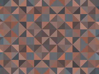 Multicolor pixel background. Texture consisting of many multi-colored triangles.