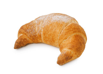 Croissant isolated on white background
