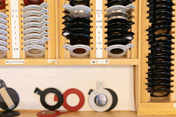 Ophthalmological trial lens set