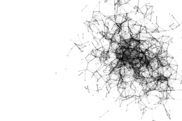 sfondo, molecole, particelle, scienza	
