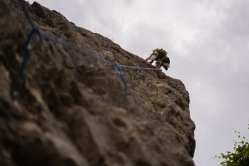 Almost reaching the top