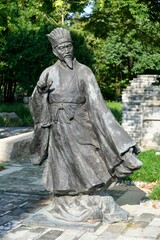 Obraz premium Bronze statues of ancient Chinese figures