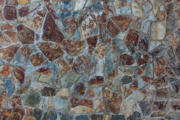 Abstract background of stone wall texture
