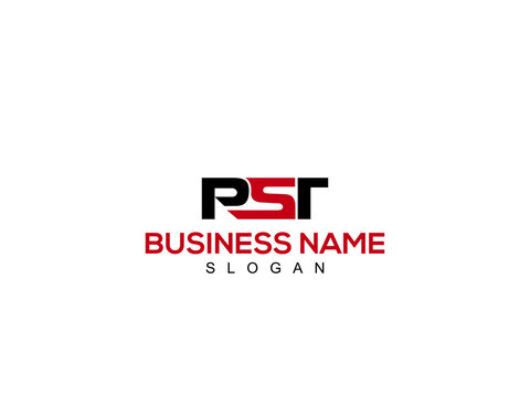 Initial PST Logo, Alphabet Letters pst or ps Logo Icon Vector Image Design