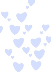 seamless pattern with hearts